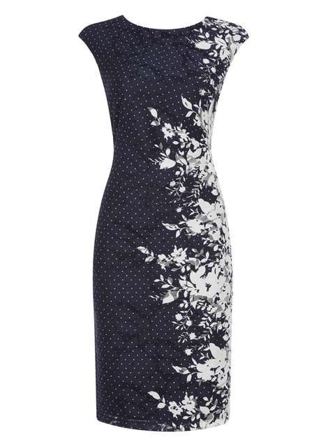 Roman navy lace outlet dress